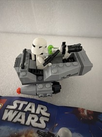 LEGO Star Wars 75126 First Order Snowspeeder Microfighter 100% Complete No Box