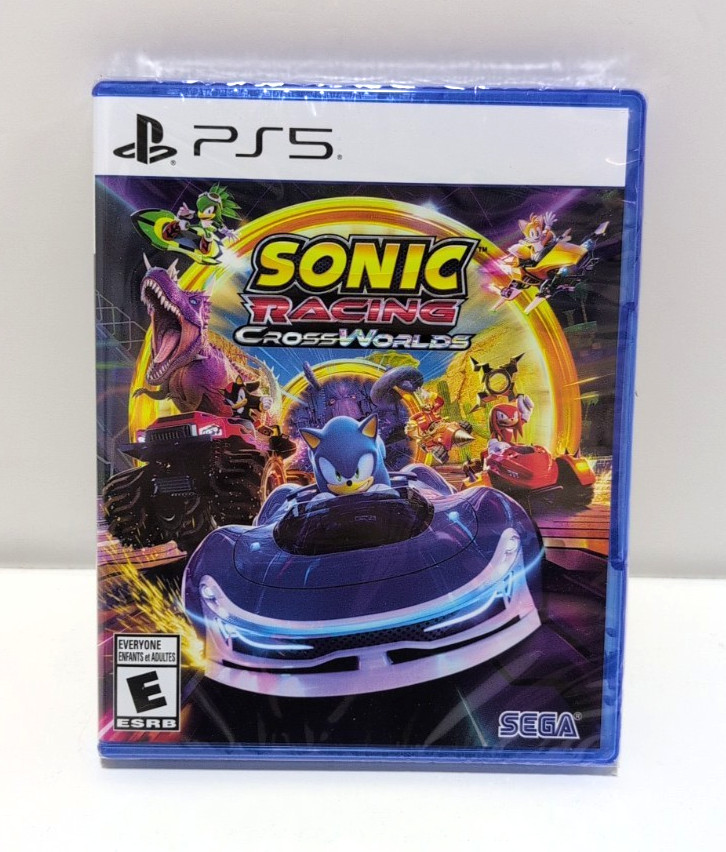 Sonic racing: crossworlds - sony playstation 5 ps5 | brand new factory sealed!!