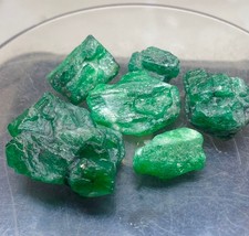 105,ct Natural best quality transparent crystal emerald rough gemstone lot