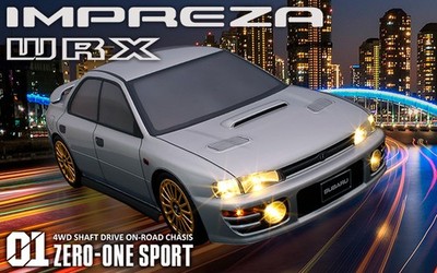 ABC Hobby 1/10 #40710 RC 4WD SUBARU IMPREZA WRX 01 Sport Model Kit Neu in OVP