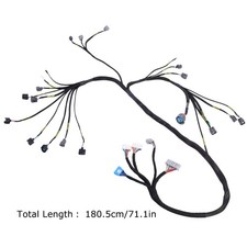 For Honda Civic Acura Integra B16 B18 D16 Tucked Engine Wiring Harness Replaces