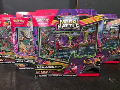 Pokemon TCG Battle Deck Mega Gengar EX / Mega Diancie EX ENGLISH  - New in Box!