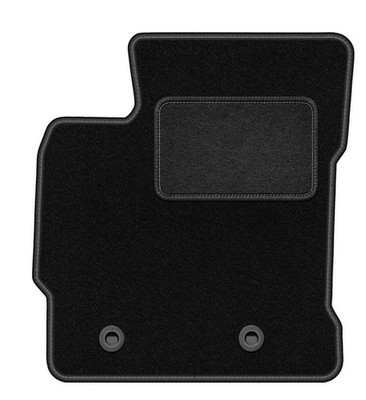 Fahrermatte Automatte Velours Schwarz für Toyota Auris II 2012-2018