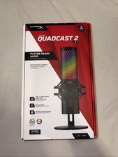HYPERX QUADCAST 2 S USB MICROPHONE RGB 872V1AA BLACK