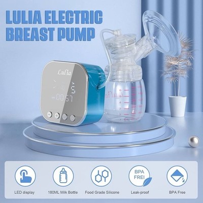 Lulia Double Electric Breast  / 10 Storage Bags LU-01 (blue) NEW SEALED