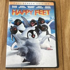 Warner Bros. Happy Feet Full Screen Edition DVD Animated Family Movie Extras