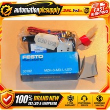 US FREE TAX New Festo MZH-3-M3-L-LED, 30192 Pneumatic Valve 30192 MZH-3-M3-L-LED