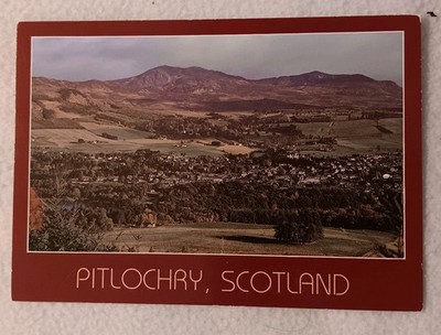Pitlochry Scotland Postcard John Hinde Studios - Printed In Ireland 