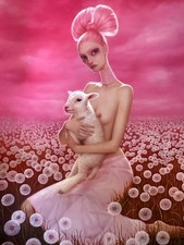 LORI EARLEY X The Wish X Giclée print Signed Mark Ryden Juxtapoz Low Brow