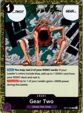 Gear Two OP11-080 Prices | One Piece Japanese Fist of Divine Speed