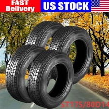 Set Of 4 St20575d14 Trailer Tires 6 Ply Heavy Duty 205 75 14 Replacement Tyres Set Of 4 St20575d14 Trailer Tires 6 Ply Heavy Duty 205 75 14 Replacement Tyres