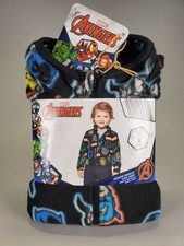 New Kids Marvel Avengers Fleece Zipper Jacket Size Small 6-7
