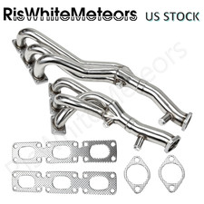 Compatible With Bmw E36 E39 E46 M52 Tub28 Exhaust Pipes Kit Polished Steel Compatible With Bmw E36 E39 E46 M52 Tub28 Exhaust Pipes Kit Polished Steel