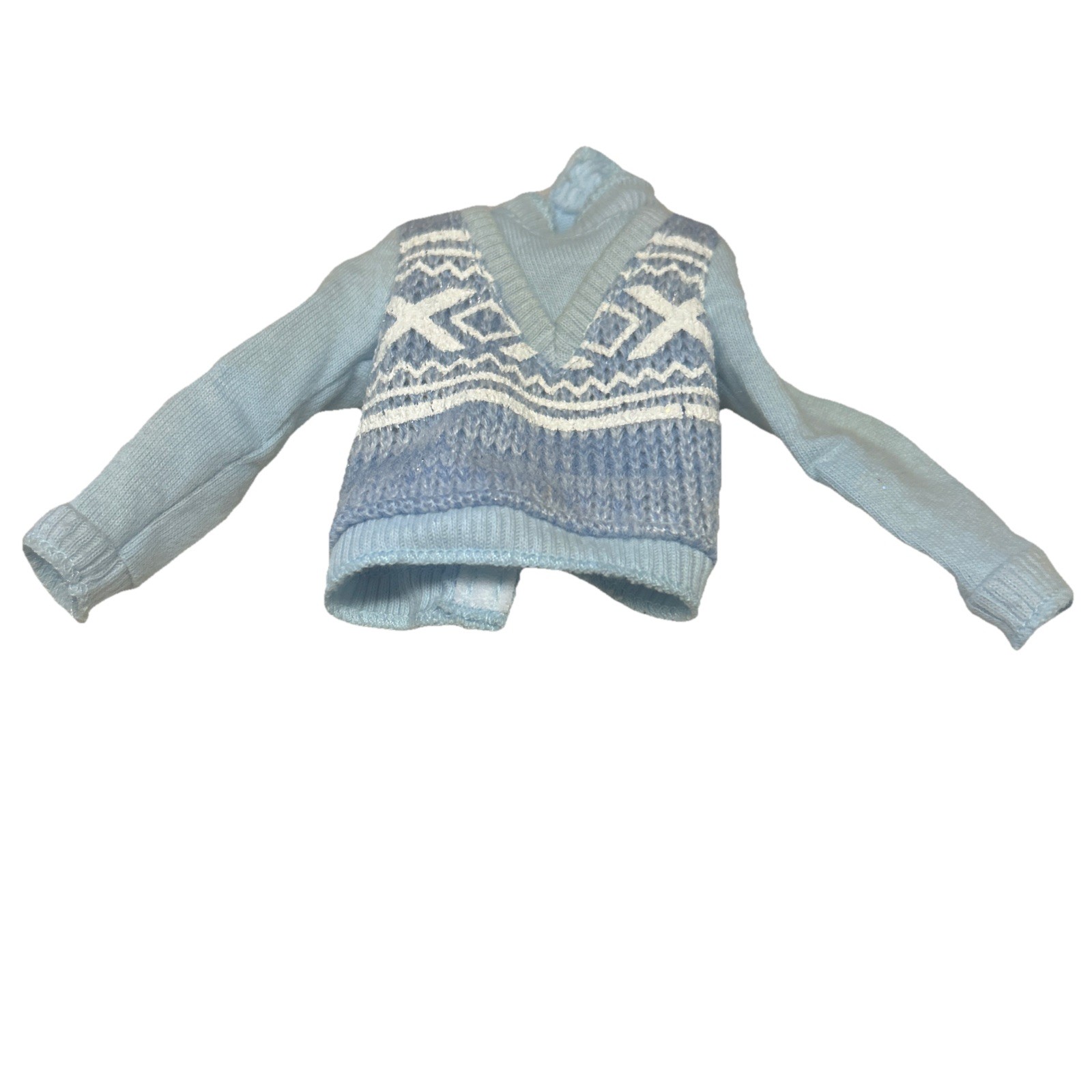 Barbie Doll Sweater Blue