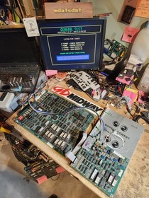 MORTAL KOMBAT 1 PCB JAMMA ARCADE BOARD SET 5.0 REV WORKING!!! (T-UNIT) MIDWAY