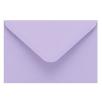 50 StüCk Zier-BriefumschläGe C5 Hellviolett 120G FüR Einladungen