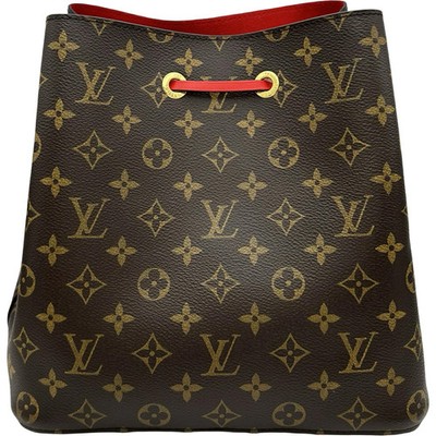 Louis Vuitton NeoNoe M44021 Brown Monogram Women's Shoulder Bag
