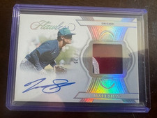 2024 Panini Flawless - Draft Patch Autographs Matt Shaw 