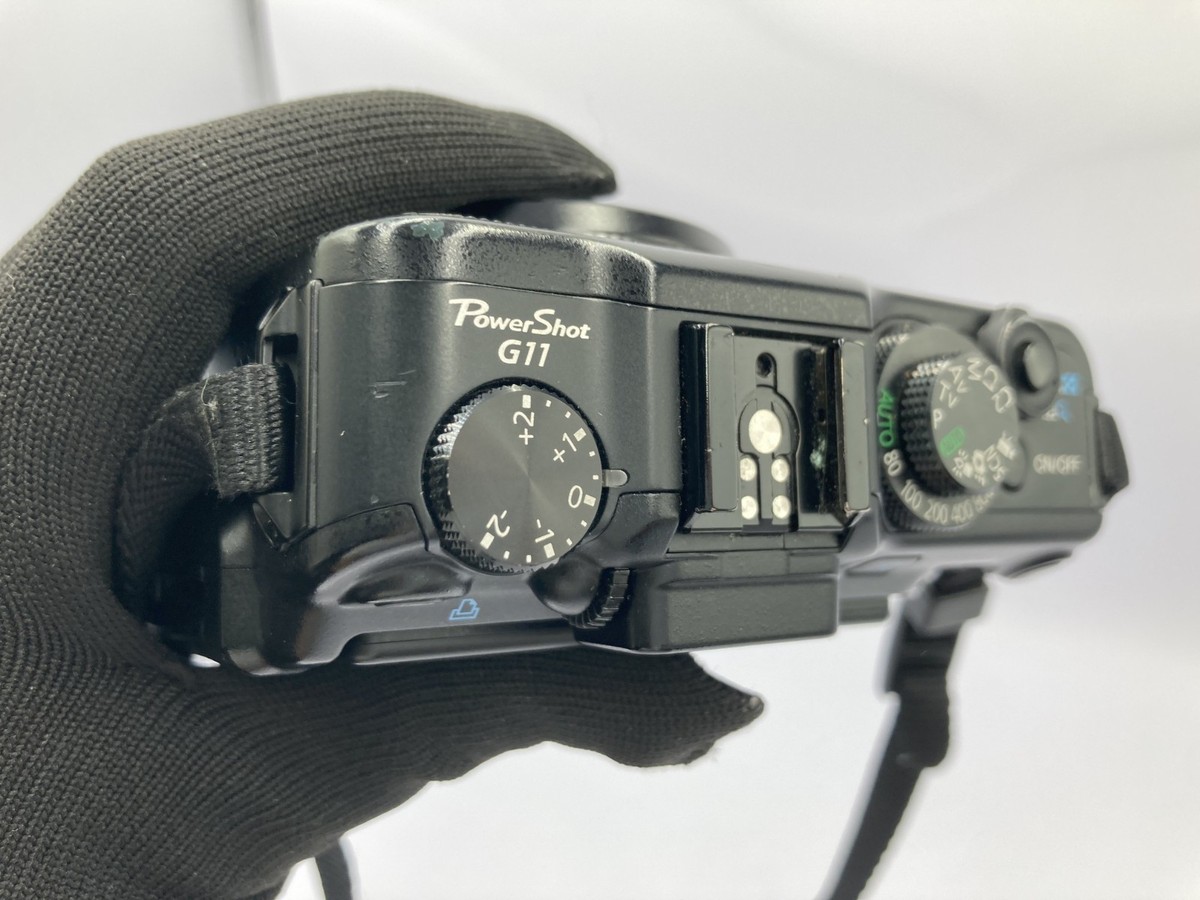 Excellent Canon Powershot G11 Digital Camera Black 10MP 1954 | eBay