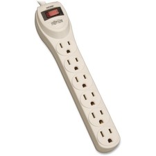 Tripp Lite by Eaton Waber Power Strip 6-Outlet Industrial 5-15R 5-15P 4ft Cord 1