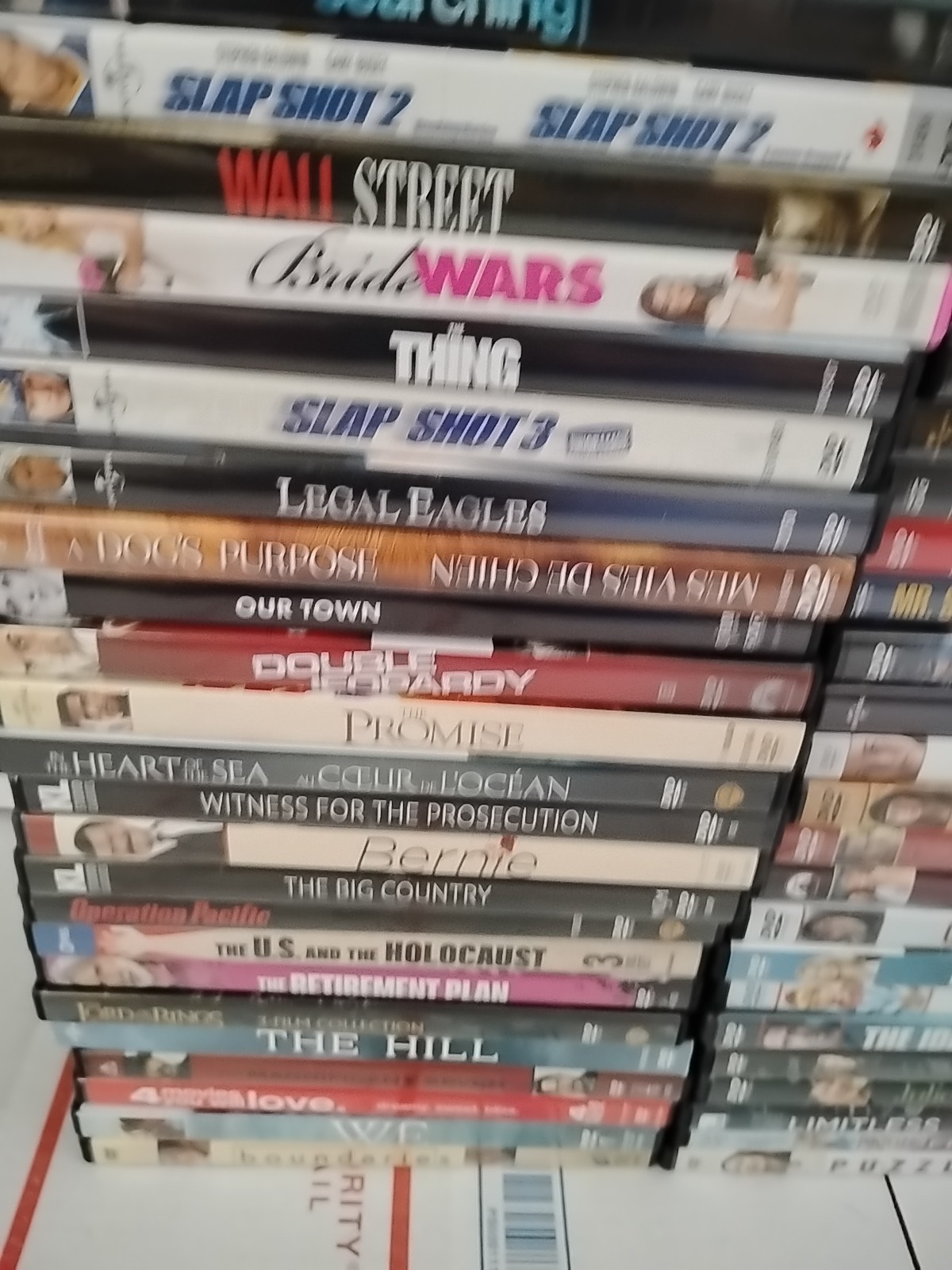 Lot of 120 vintage Estate Sale DVD Classic dvds! NO KIDS MOVIES Trl6#18
