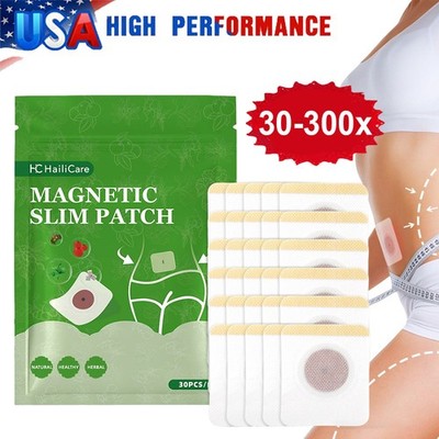 30-300x Slimming Patches Weight Loss Diet Extra Strong Detox Fat Burn Slim Patch