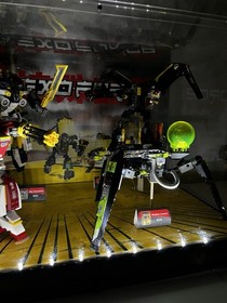 Lego Exoforce Display Display Case 8102 - 8105 Showcase 1HY07ExoISCC