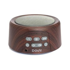White Noise Machine, Brown Wood Grain, 27 Soothing Sounds, Timer, Sleep Aid