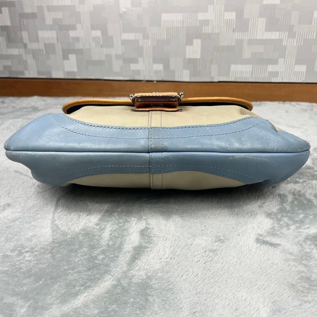 Coach Soho Shoulder Bag Blue thumbnail 5