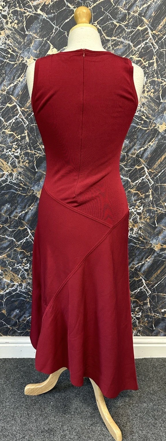 Abito aderente Michael Kors rosso intenso taglia S (10) #REF18