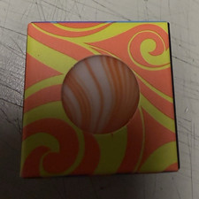 The Groovy Globe Swirl Nee Doh Squeeze Ball Stress Reliever, Orange/White