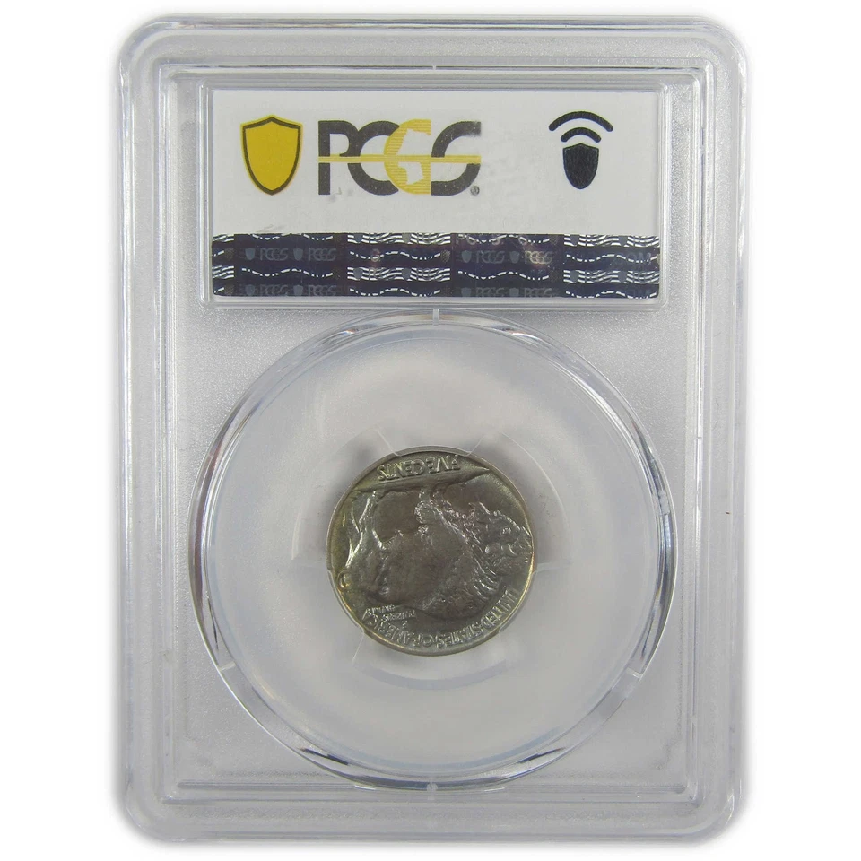 1913 Type 2 Indian Head Buffalo Nickel MS 64 PCGS 5c Coin SKU:I22012 - Image 2 of 4