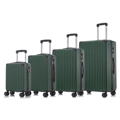 Trolley Reisekoffer Suitcase Set, Rollkoffer mit 4 Rollen 360°, Handgepäck Set
