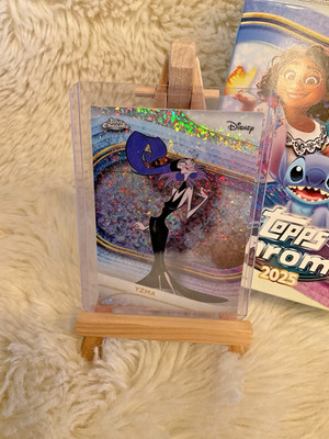 2025 Topps Chrome Disney #24 Yzma Emperors New Groove MINI DIAMOND