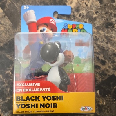 Jakks Pacific Super Mario Exclusive Black Yoshi Action Figure 2020 MPN 40554