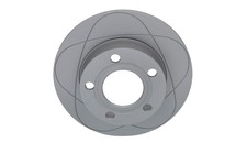 2x ATE PowerDisc Bremsscheiben Hinten für VW PASSAT Variant (3B6) 245,0mm