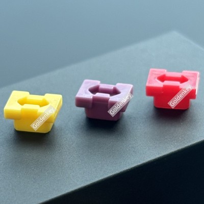 10X Dental Plastic Caps Closed Tray Impression Transfer Coping Fit Straumann ITI