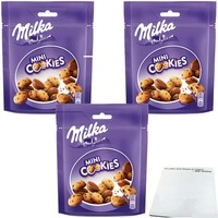 Milka Mini Cookies 3Er Pack 3X110G Packung Usy Block
