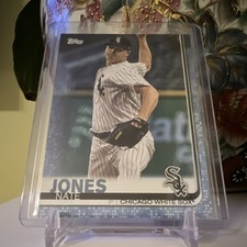 SERIAL NUMBERED 2019 Topps Mini Nate Jones #409 Chicago White Sox /50