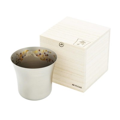 Aplom Tumbler, Tsubame-Sanjo, Pure Titanium Utility Cup, Sho (Sho) Autumn Leave_