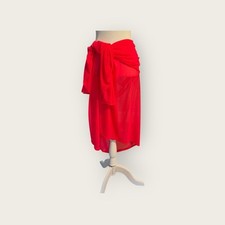 Torrid Mesh Sarong Swim Cover Up One Size Plus Coral NWT