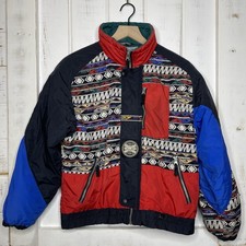 VTG OBERMEYER YOUTH 16 Ski Parka Snowboard Hooded Jacket Winter Coat Cold Gear