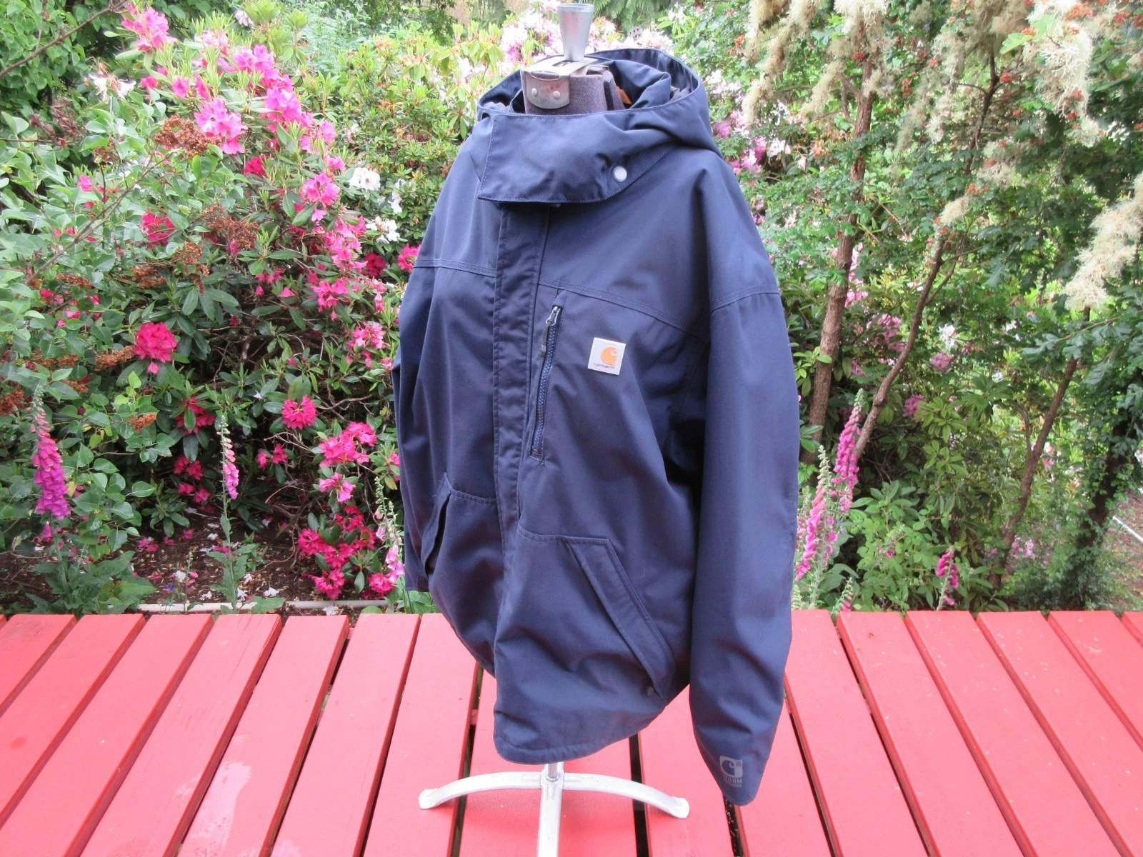 Carhartt Storm Defender Raincoat Size XL Regular Jacket