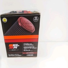 Kn Select Se-0930 Universal Air Filter Washable Reusable Performance Cone 3 Inch