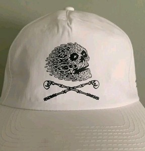 Bnwt New Bad Birdie Liquid Death White Limited Edition Rare Promo Snapback Hat