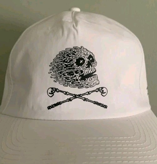 Bnwt New Bad Birdie Liquid Death White Limited Edition Rare Promo Snapback Hat