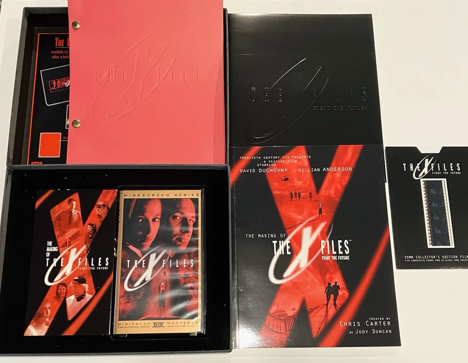 X-Files Fight The Future VHS Special Collector’s Edition 1998 Complete -Box Wear - Image 3 of 4