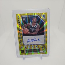 2023-24 Donruss Dariq Whitehead Signature Series GOLD RC /15 # SS-DRQ