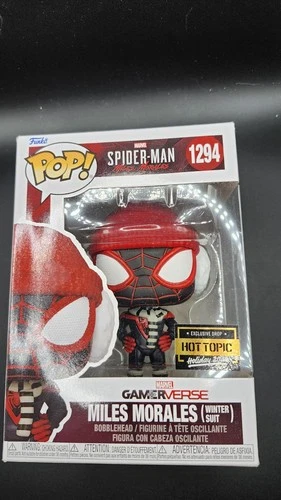 Funko Pop! Marvel - Miles Morales (Winter Suit) #1294 - Hot Topic Exclusive