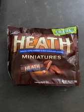 Heath Milk Chocolate English Toffee Bar Miniatures